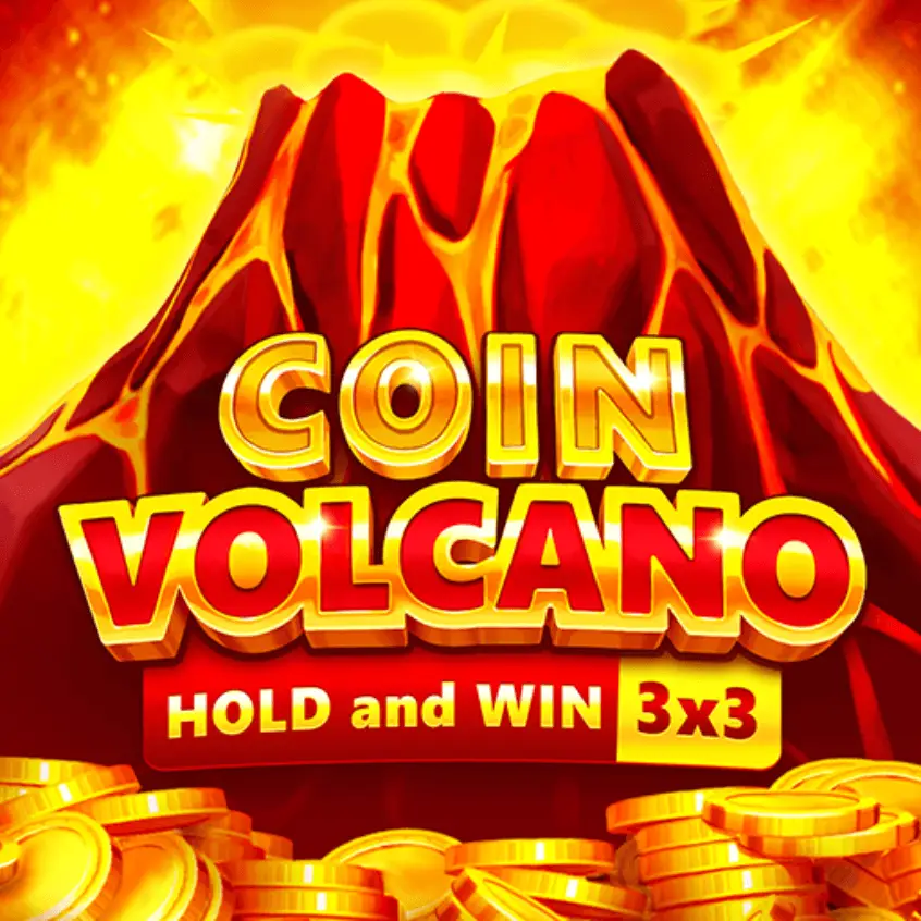 Coin Volcano slot with coin and volcano symbols